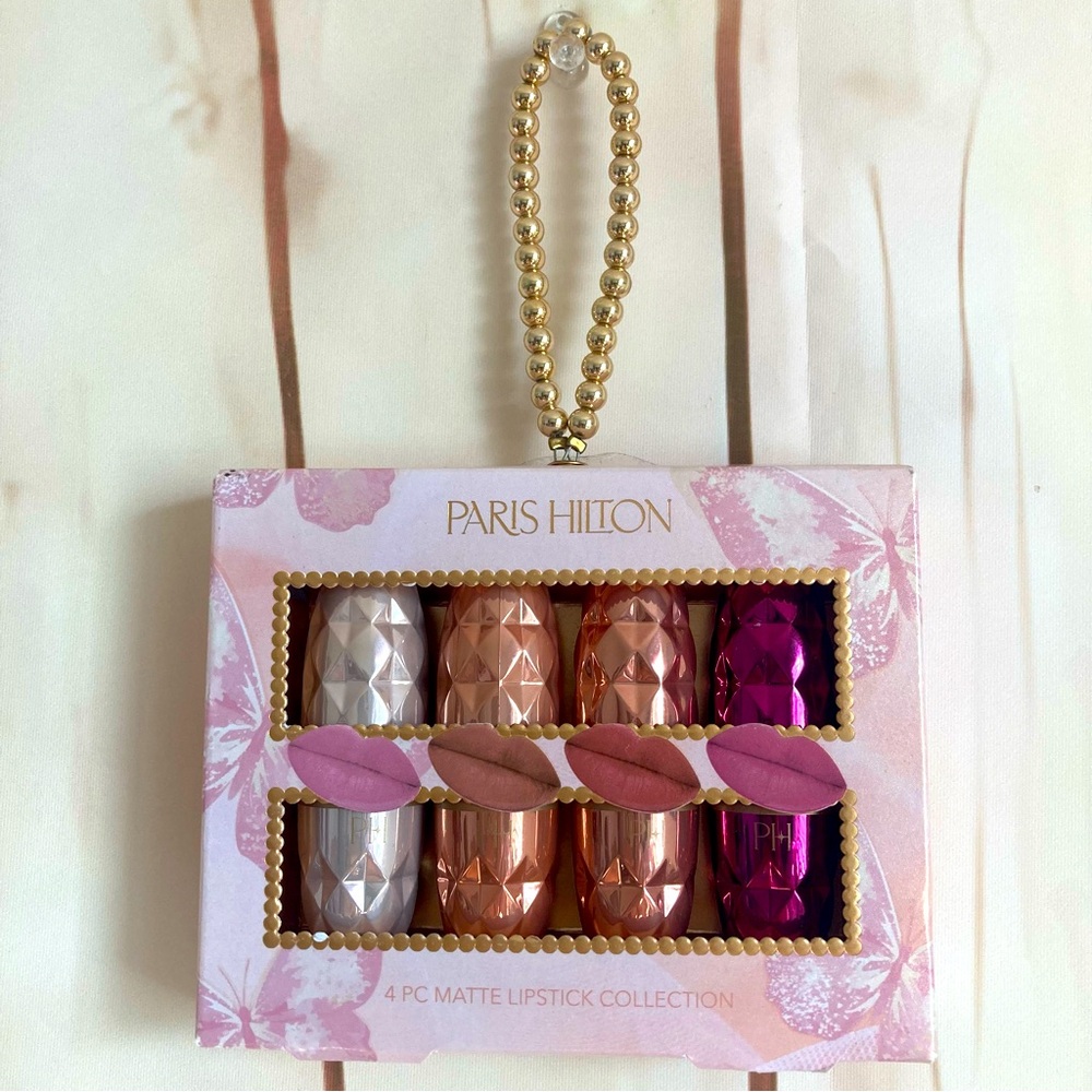 PARIS HILTON 4 PC LIPSTICK COLLECTION